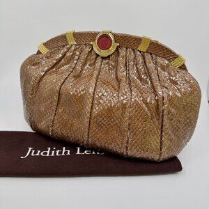 Vintage Judith Leiber Snakeskin Bag